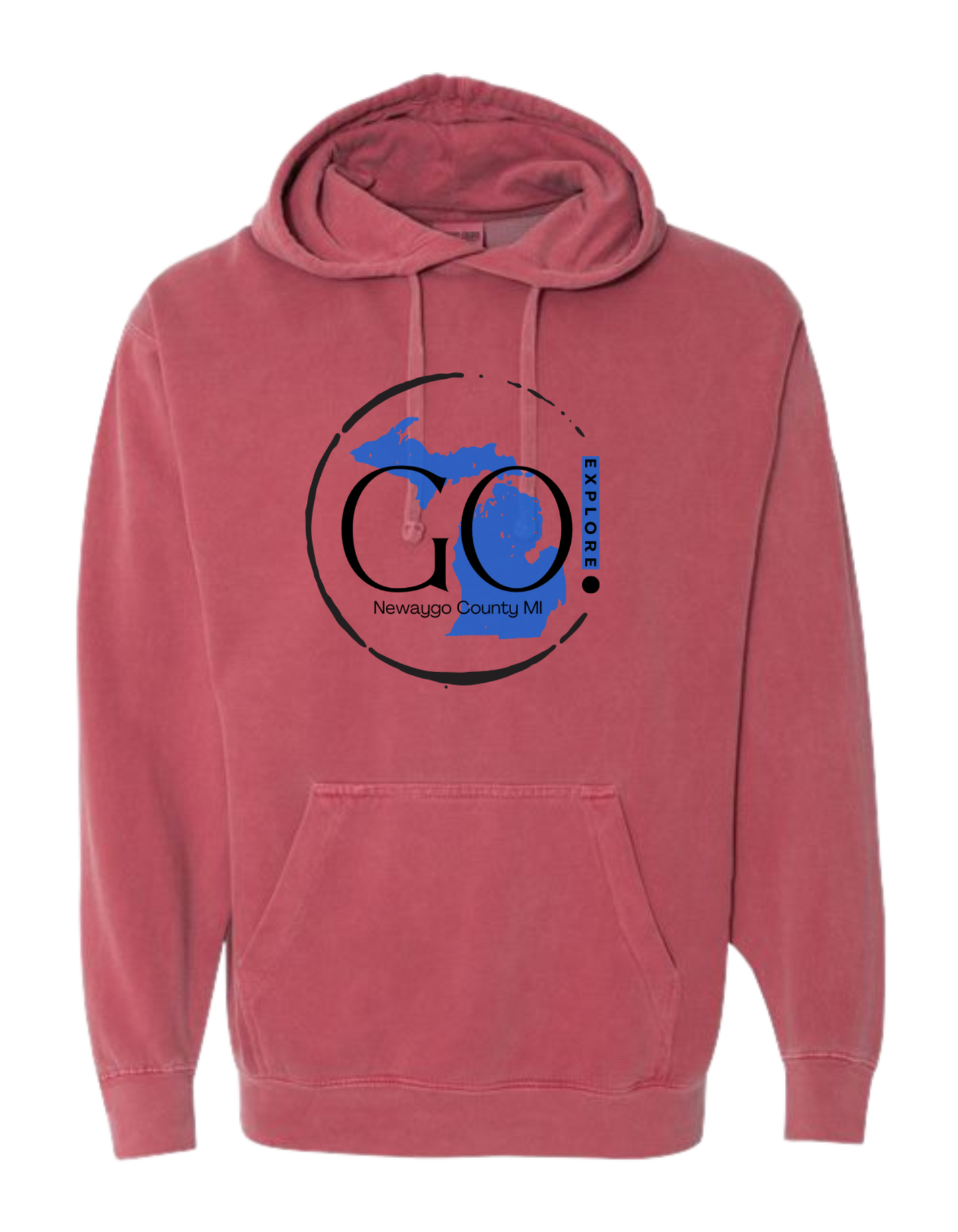 GoEx Comfort Colors Michigan Hoodie