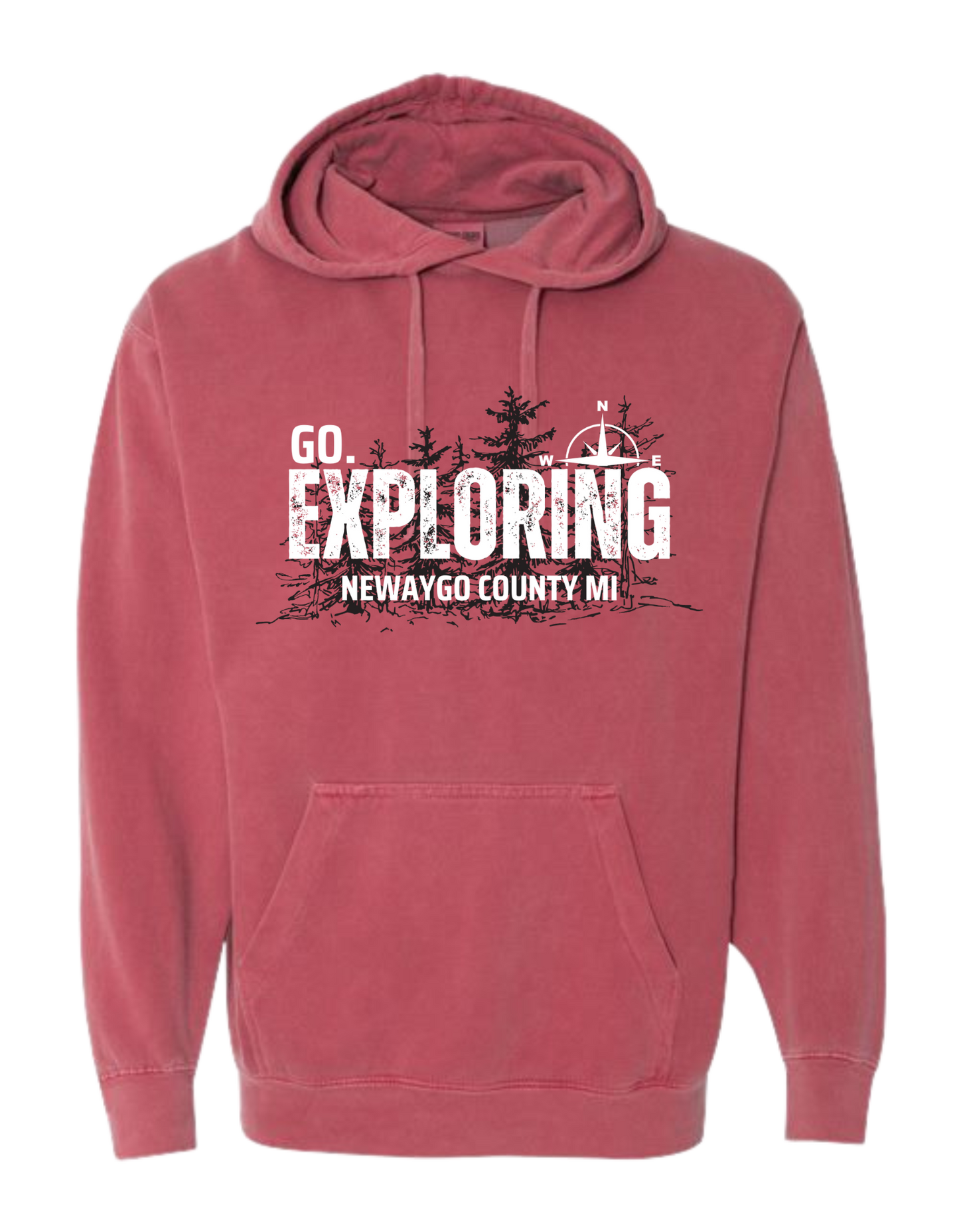 GoEx Comfort Colors Compass Hoodie