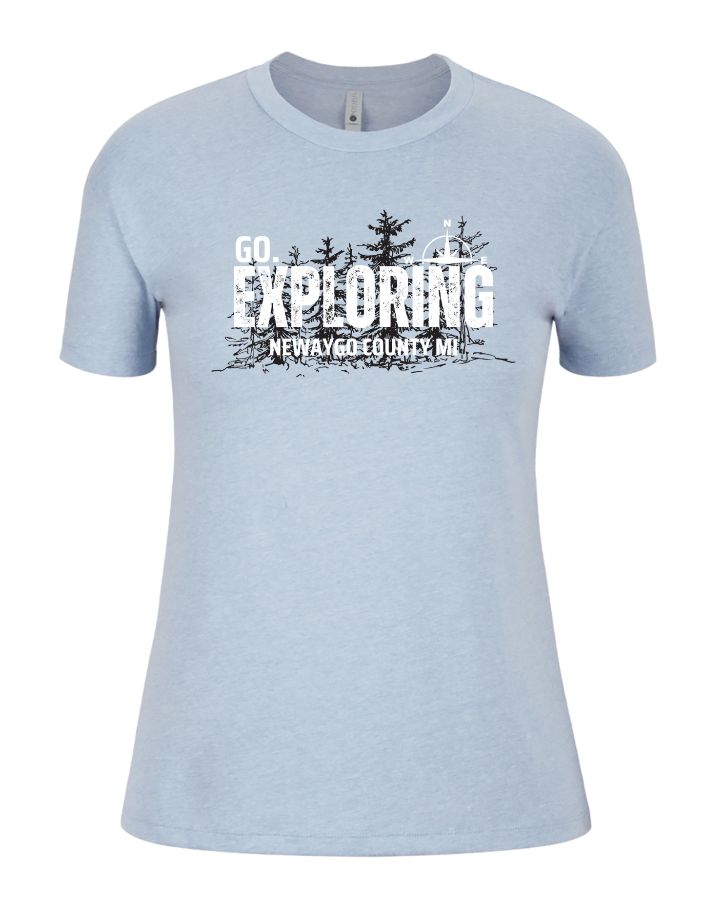 GoEx Next Level Women's Compass Tee