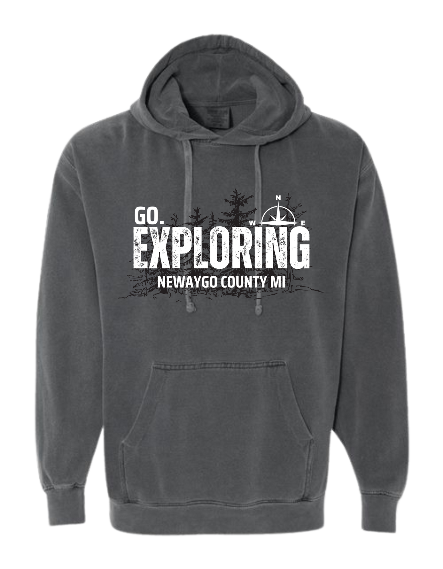 GoEx Comfort Colors Compass Hoodie