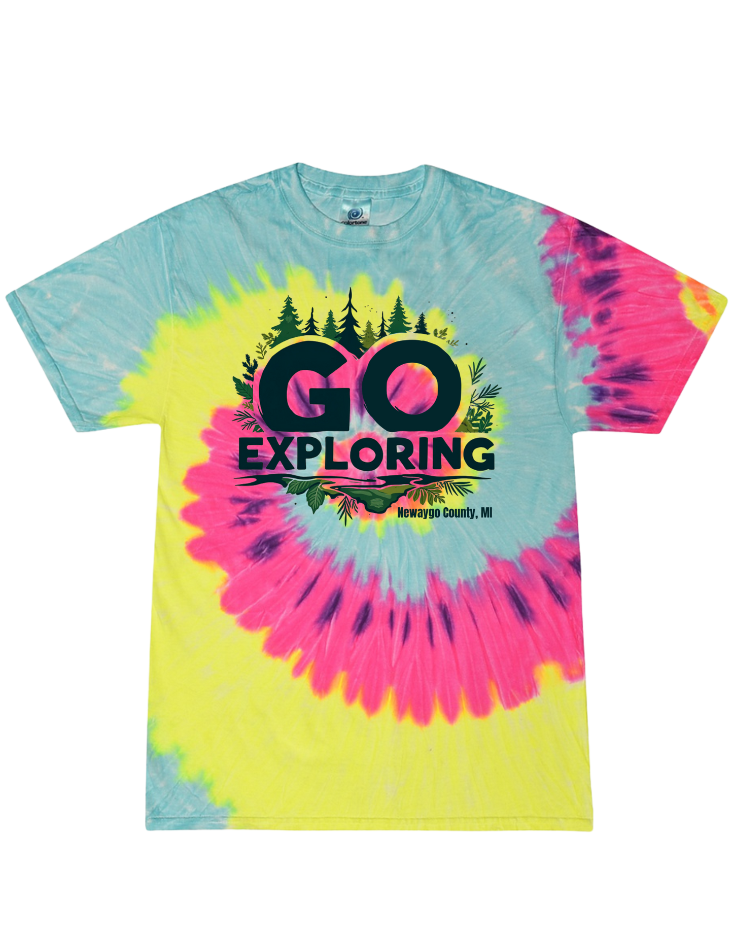 GoEx Retro Cotton Dye Heart Tee