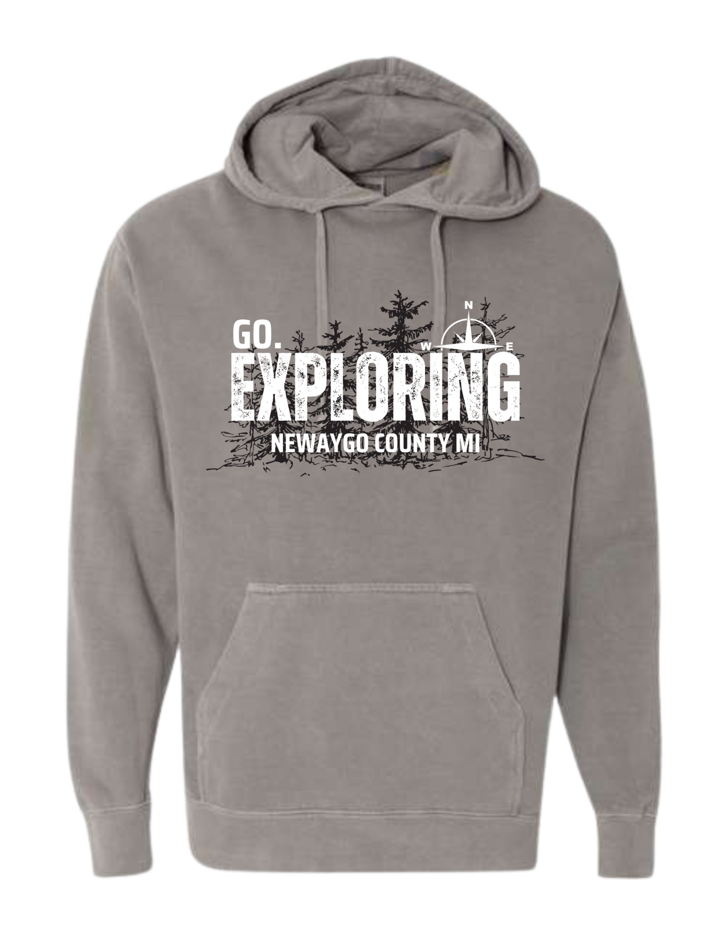 GoEx Comfort Colors Compass Hoodie