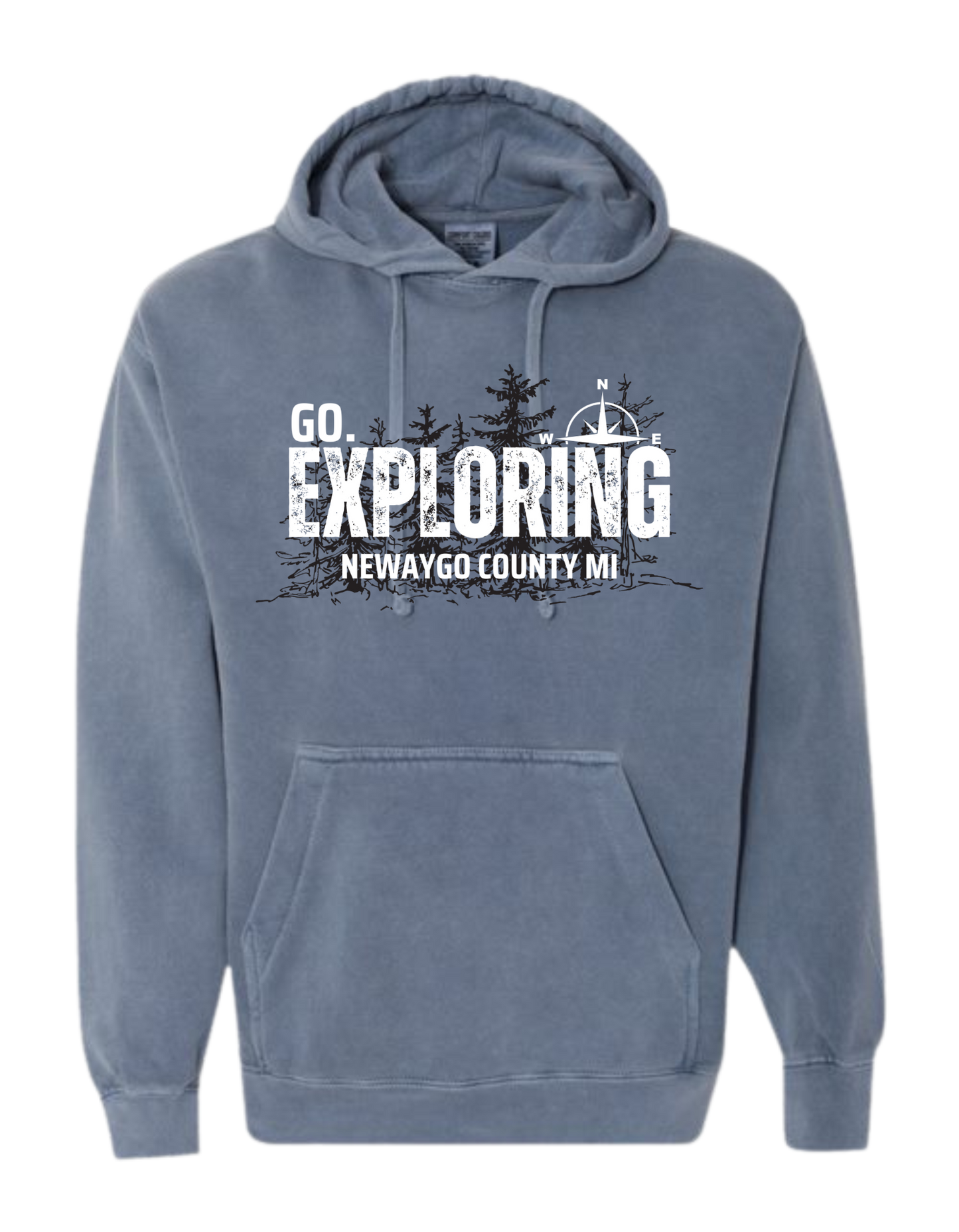 GoEx Comfort Colors Compass Hoodie