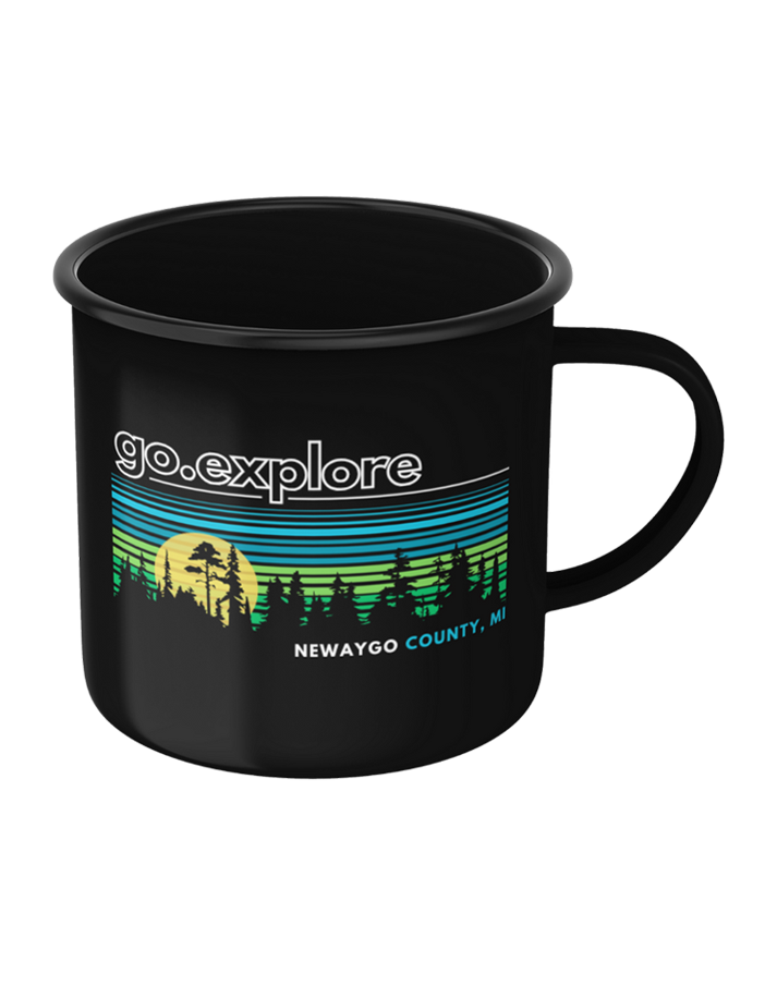 GoEx 16oz Metal Camper Mug