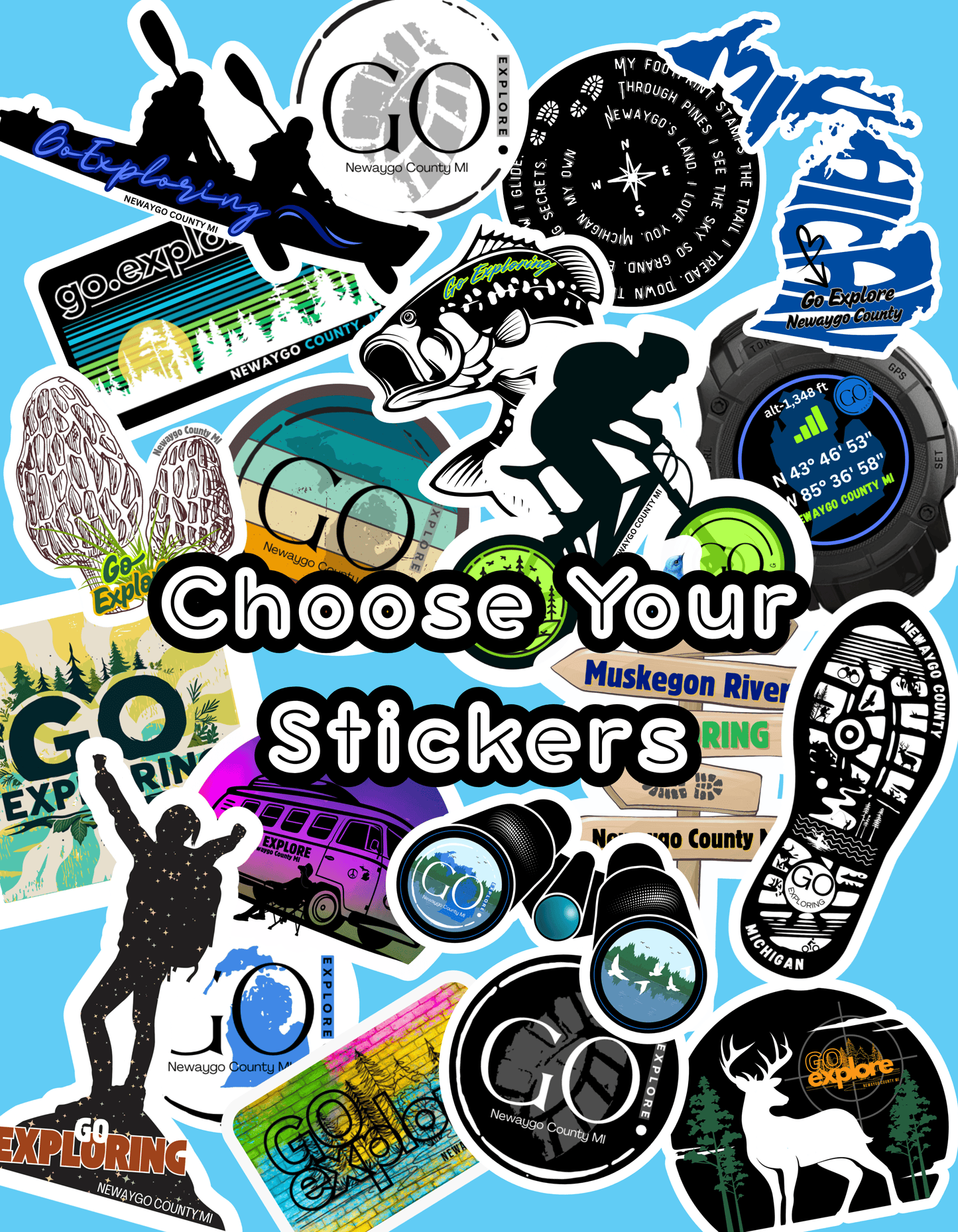 GoEX Weather Tough Stickers