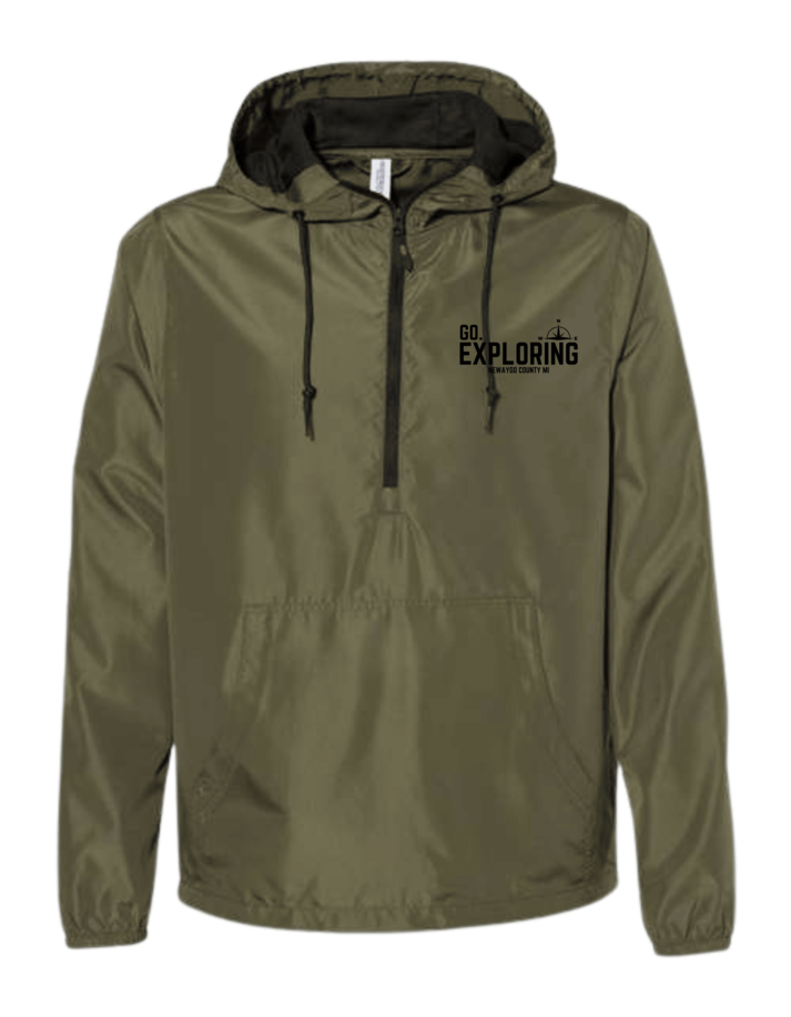 Windbreakers For Exploring GoEx 1/4 Zip Windbreaker – Go Exploring