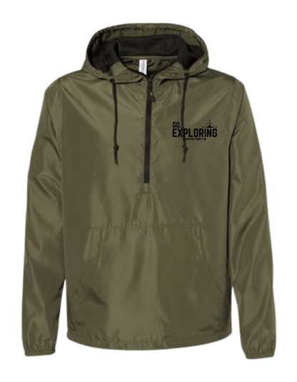 GoEx 1/4 Zip Windbreaker